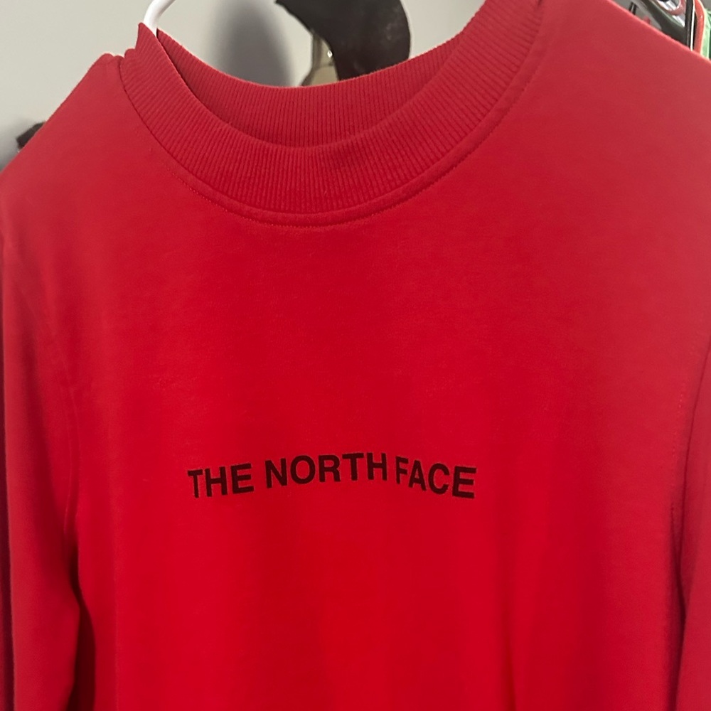 The North Face Vibrant Red Crewneck